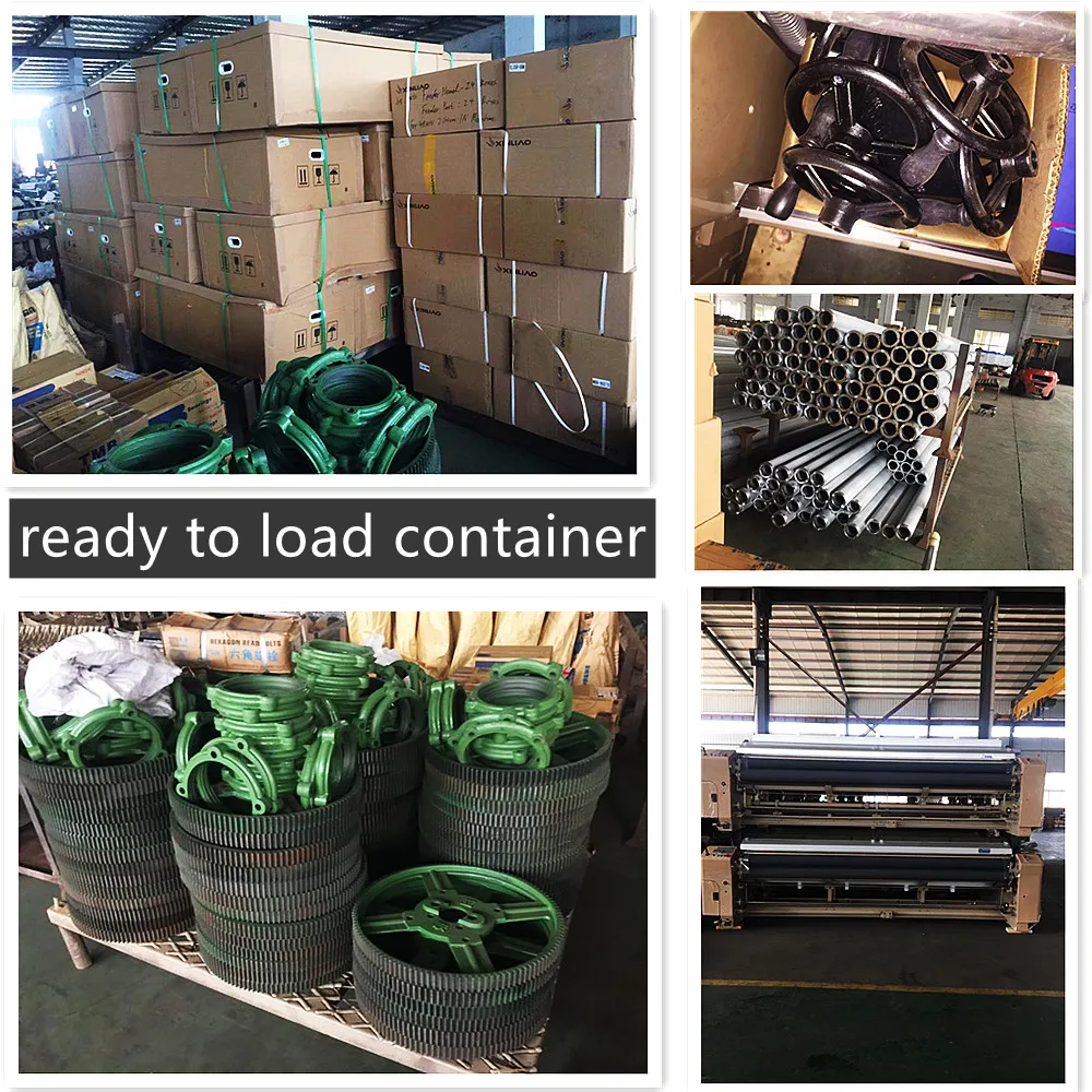 textile weaving 800 RPM double nozzle Niupai cam dobby water jet loom