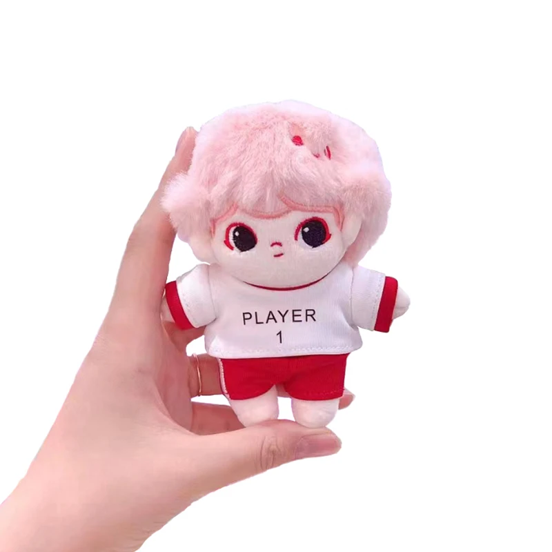 OEM customize Doll Idol 10cm cute Kpop Idol plush stuffed toy cute animal toy plush figure Korean plush toy