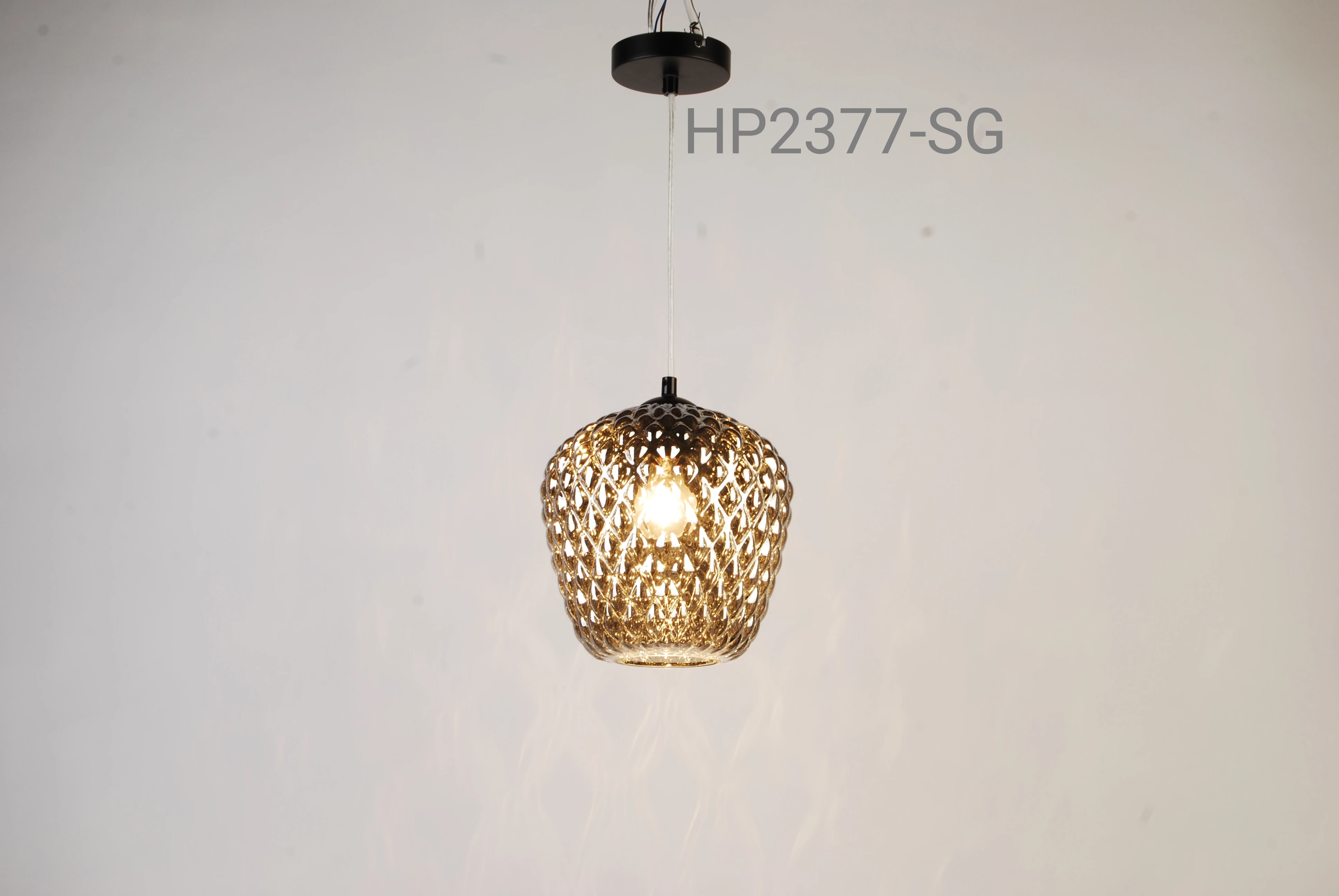 Glass Balles Pendant Light G9 Bulbs Luxury Restaurant Lamp