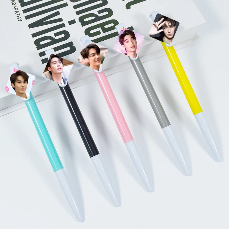 Thai idol character design BRIGHTWIN DEW 0.5 blue gel pen signature pen student writing gift office pen