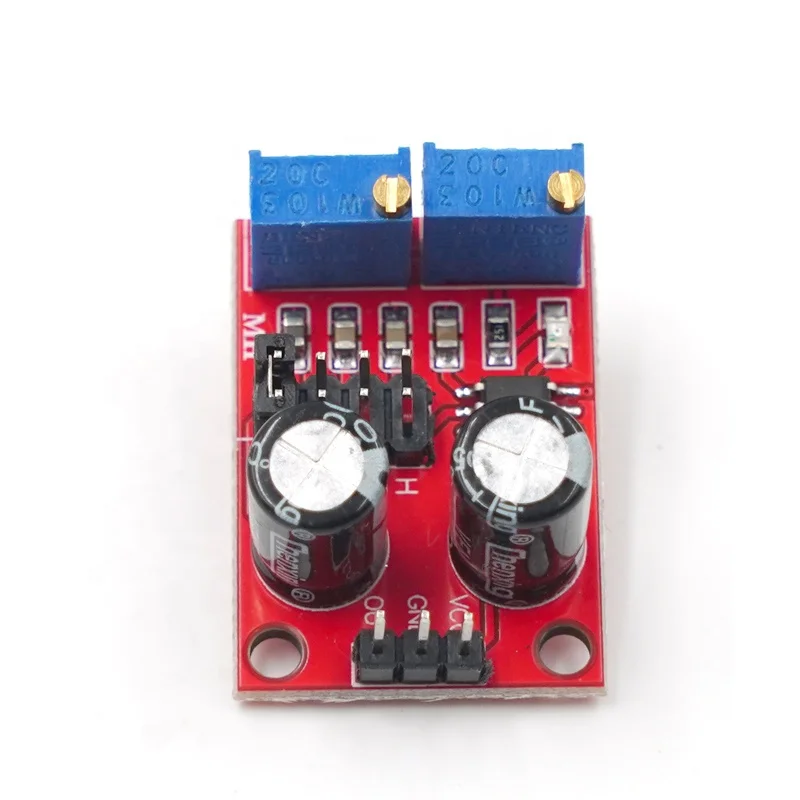 NE555 pulse frequency, duty cycle adjustable module,square/rectangular wave signal generator,stepping motor driver