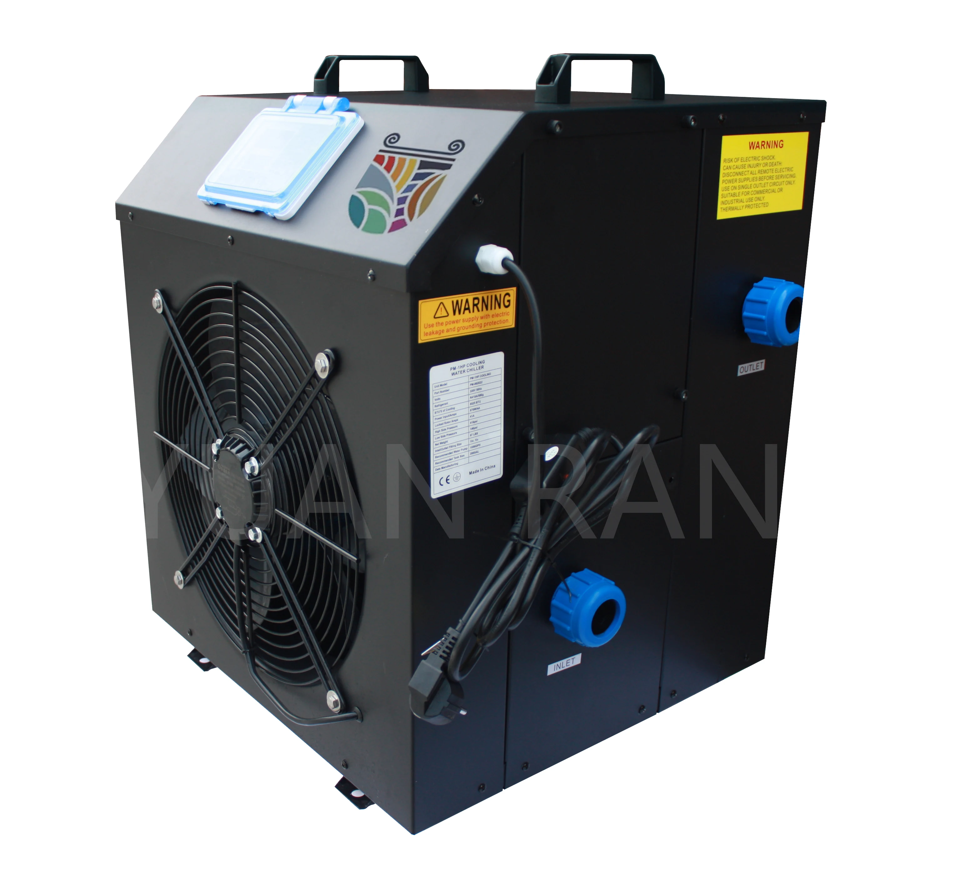 Updated version water chiller luxury ice bath recovery cold plunge ice bath with chiller and filter