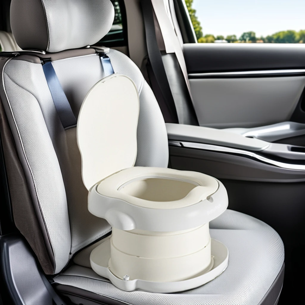 VSUCH baby folding toilet child bowl training outside travel in the car plastic portable toddler toilet seat kids potty toilet