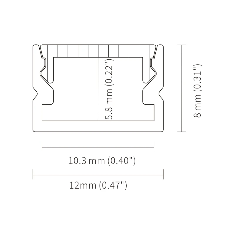 Factory Price Free sample KA15 Small Surface Mounted PC Cover Alu Profil Extrusion Channel Linear Light led aluminum Profile
