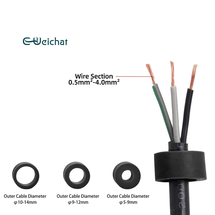 E-weichat New Series 5 pin Male Female LED Light Industrial M25 Waterproof Connector IP68