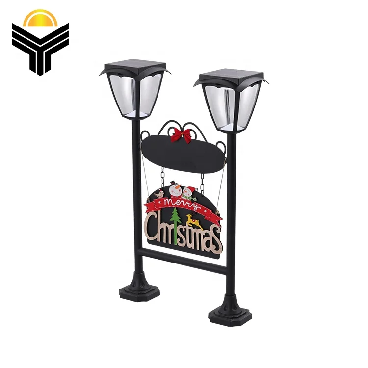 Newest design garden decorative ip55 waterproof outdoor 1.5W*2 solar led lawn light