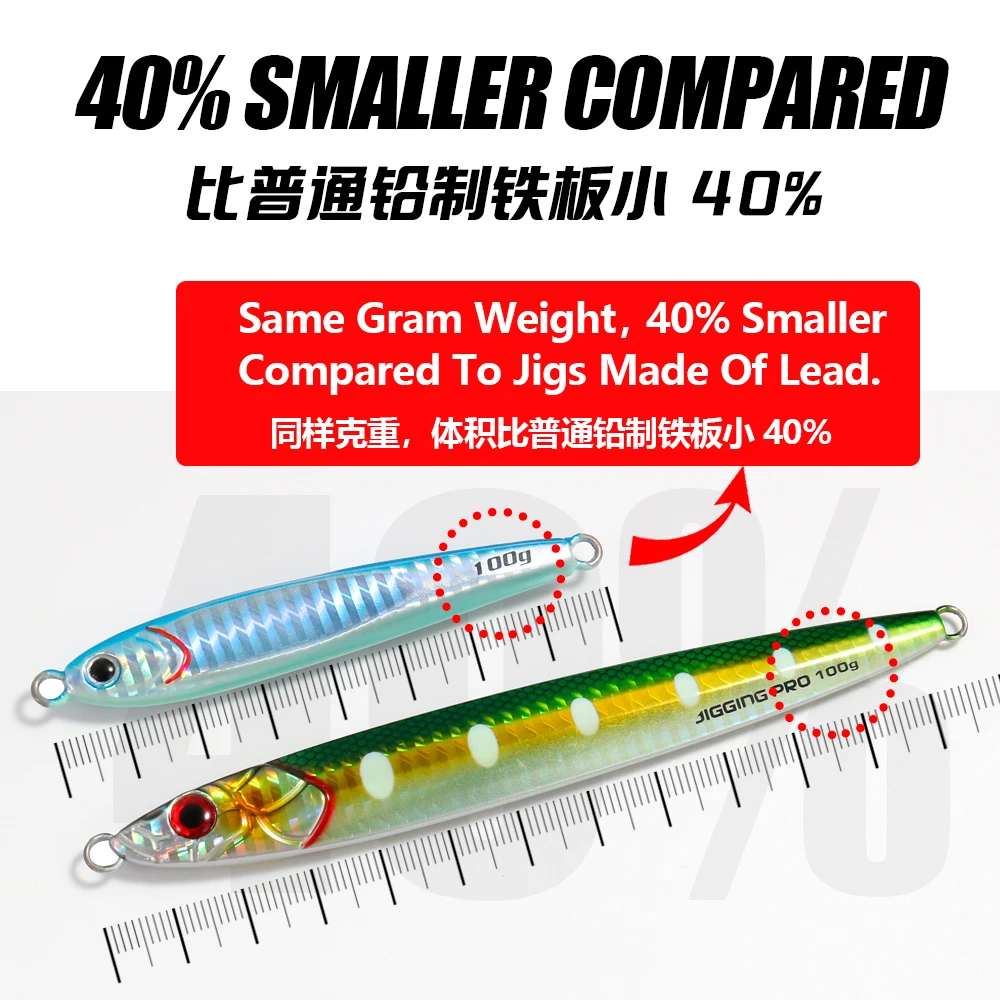Jigging pro Deep Sea Hard Jig Lure 100g 150g Tungsten Jigging Lure For Amberjack Sinking Fishing Lure