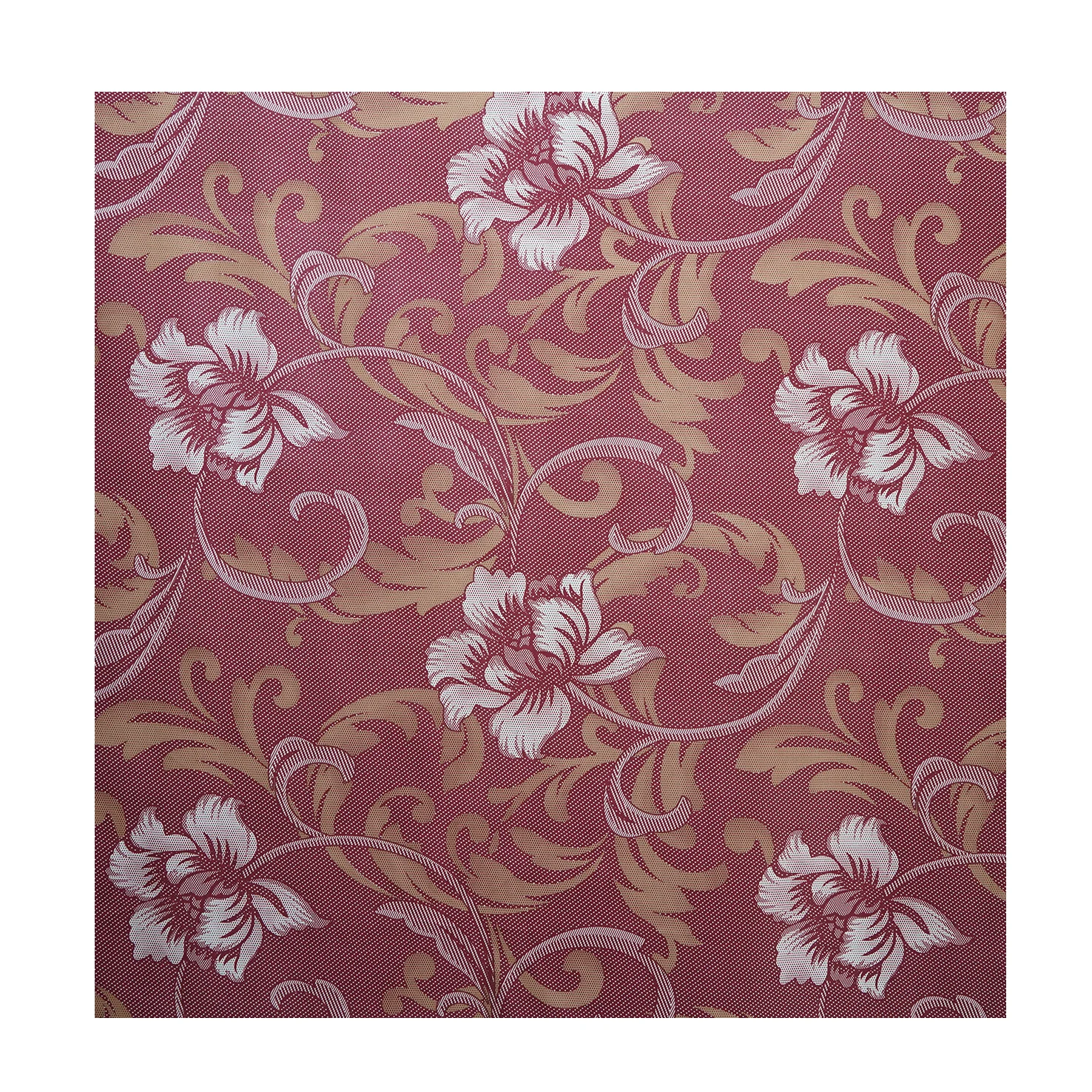 Crimson 70g soft comfortable 100% polyester warp knitted mattress  textile material fabric