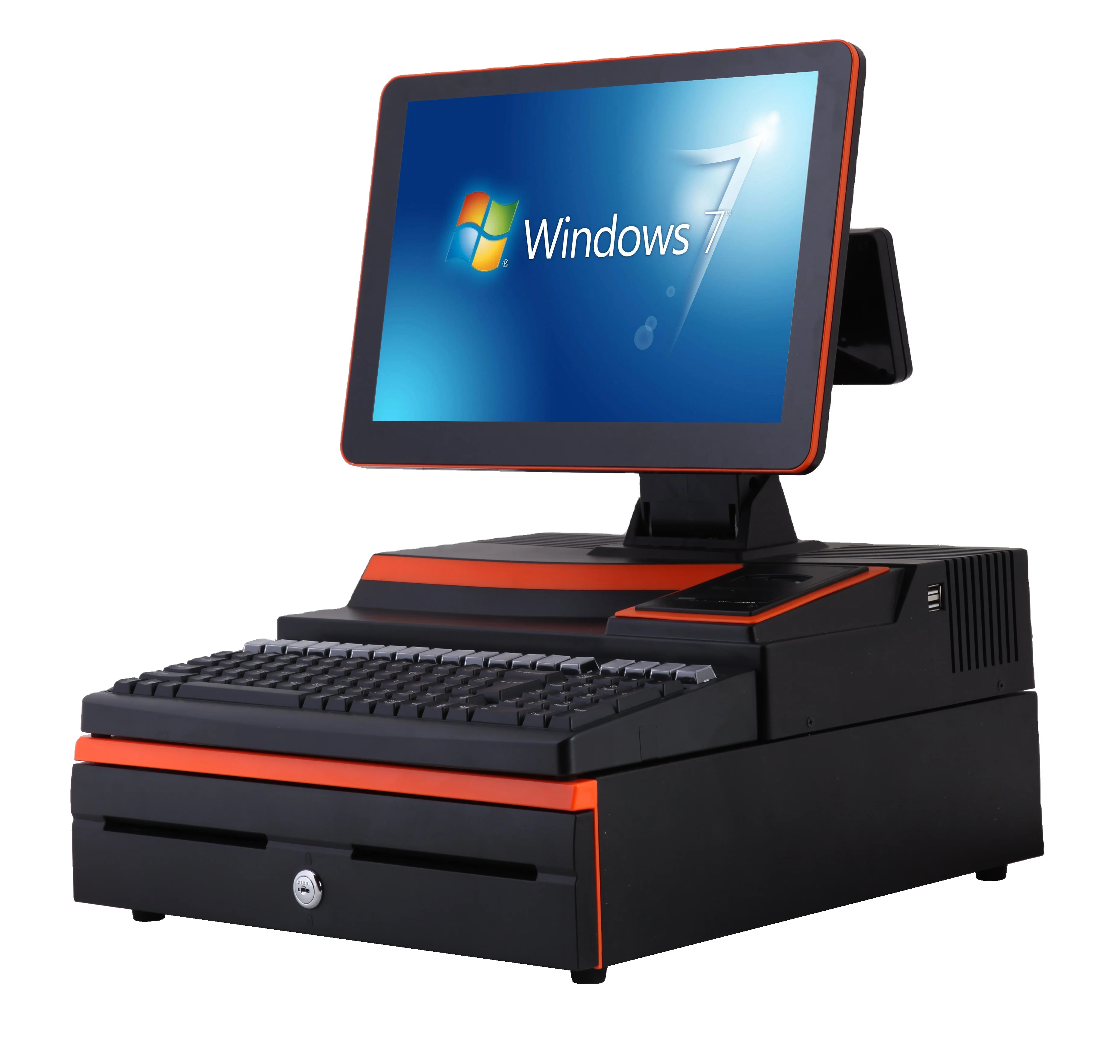 whole set cheap price electronic cash register machine for supermarket restaurant