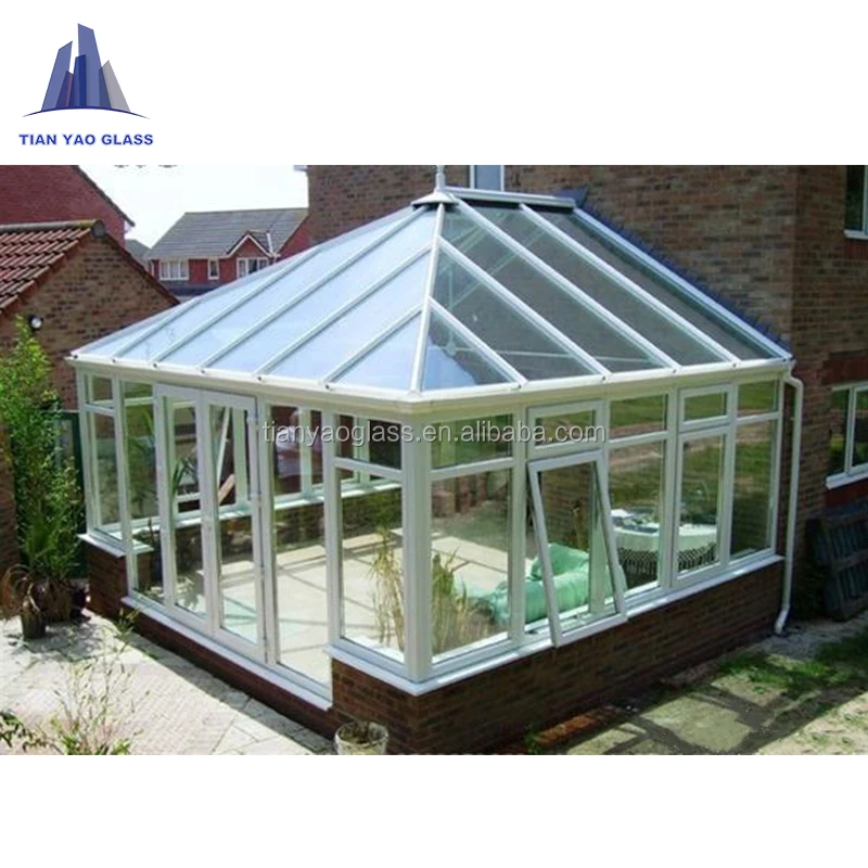 Cheaper tempered glass in window and sunlight room