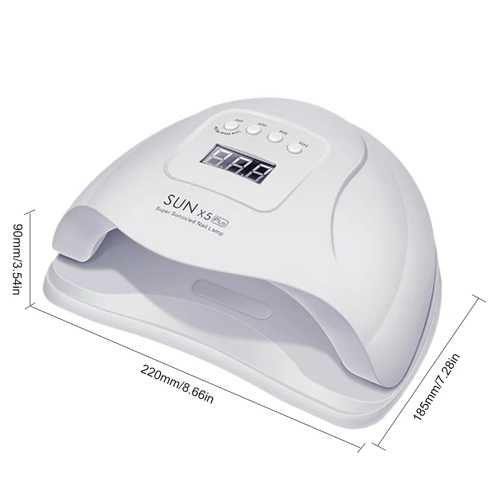 SUN5X Plus UV Nail Dryer Lamp 80W 36 Leds LED UV Nail  Gel Polish Lamp with Private logo