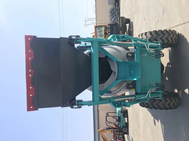 Laigong Diesel self loading mobile concrete mixer trucks