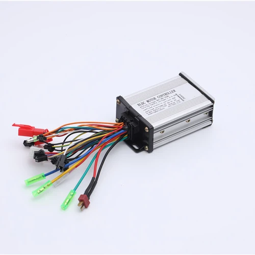 
New custom logo Electric vehicle 24V 36V 48V 350W brushless DC motor controller E-bike controller 
