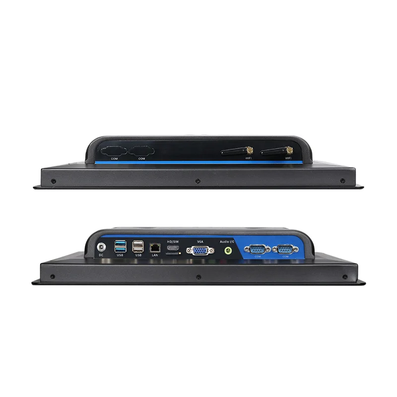 Touchthink 12 Inch Wall Mount Embedded Capacitive Touch Screen Industrial Computer Panel Pc