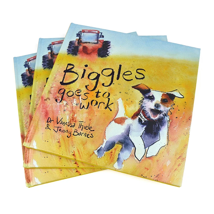 
China Printing Factory Custom Full Color Hardcover Children Book Printing 