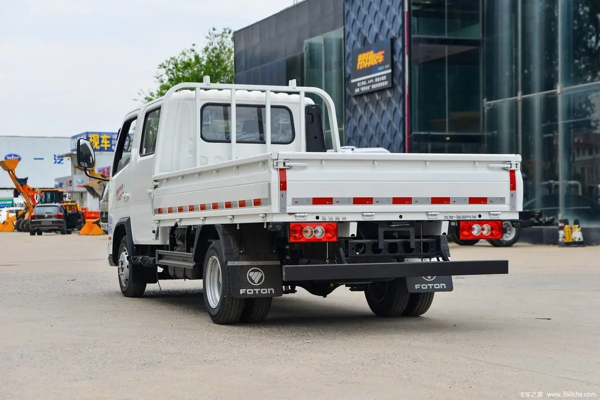 Hot Sale 4X2 LHD 1.6L 122HP Petrol Small Mini Light Foton 3.3 Meters Cargo Truck
