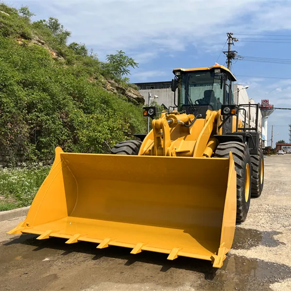 ZL50 Construction machine equipment 5ton front end wheel loader with quick hitch