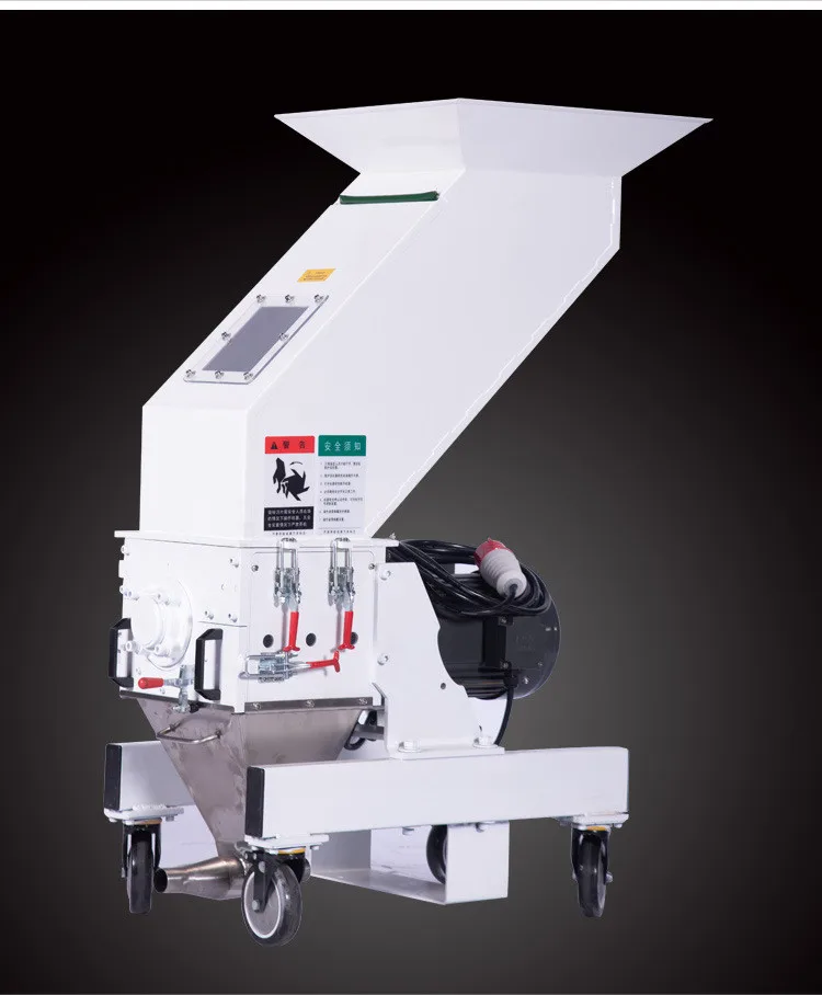 Stainless steel mini plastic film swp pvc pipe and profile crushers with shredder machine crusher blade