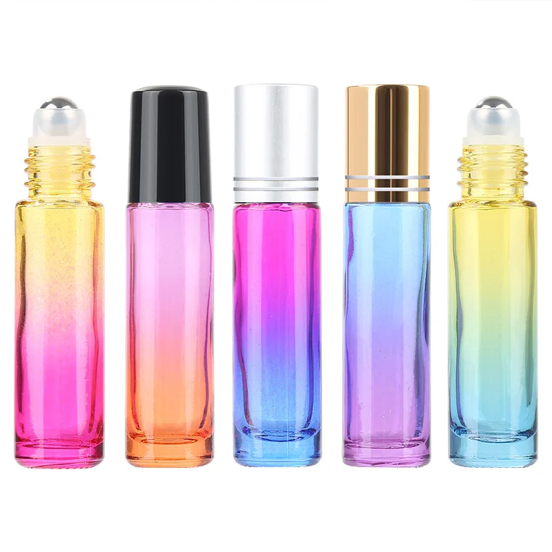 
Customized empty 10ml roller bottle for lip oil glass roller tube 