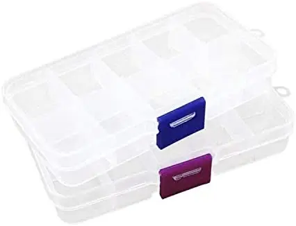 wholesale Storage Box Plastic Package Boxes Transparent Clear Empty Box Safe Material Plastic Storage Containers
