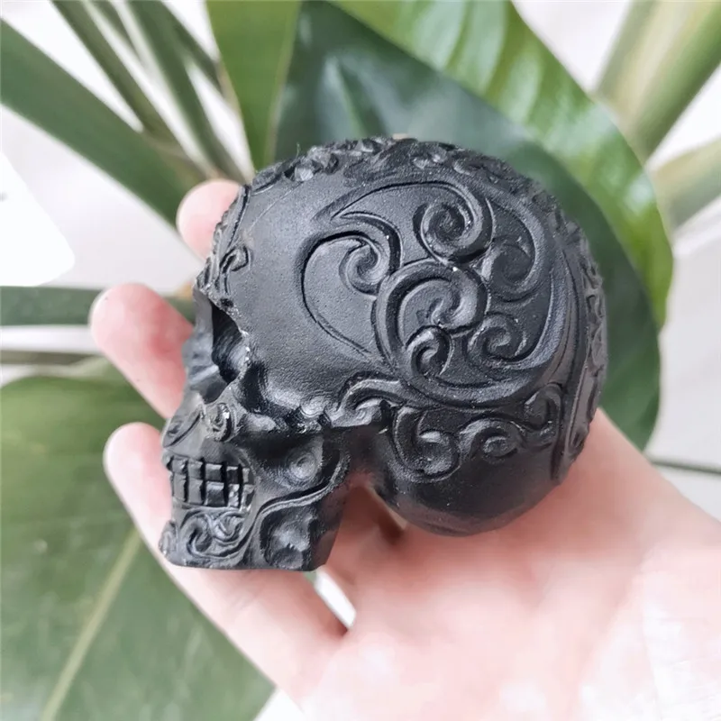 
Natural Wholesale Beautiful High Quality Hand Crafted Decorative Pattern Skulls Carved Polished As Gift LSY 