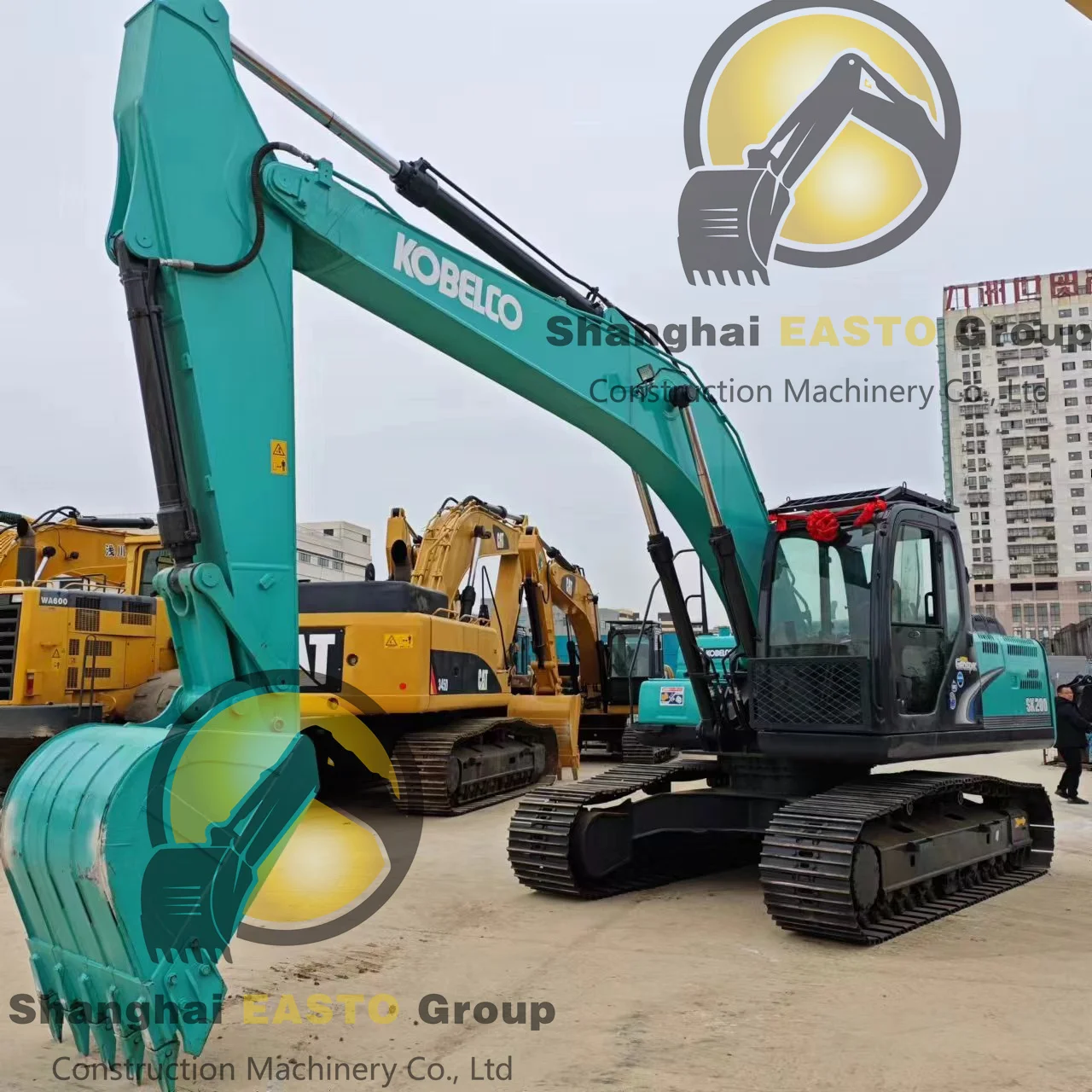 Хорошее состояние Япония Kobelco SK200 SK200-8 SK200-10 SK200-12 гусеничный экскаватор для продажи