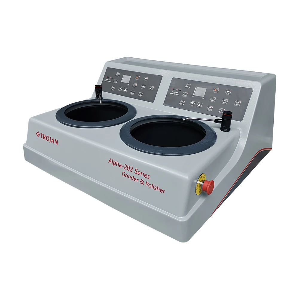 
Alpha 202 Variable speed Manual Grinder Polisher For Metallographic Specimen Preparation 