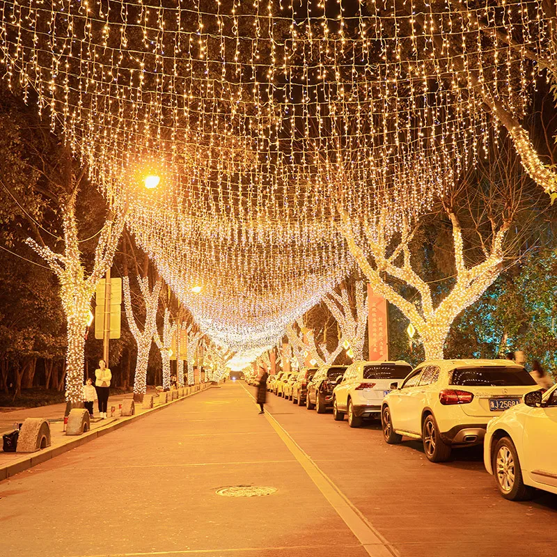 Christmas Ornament Lights 120v 60hz Strawberry Bulb Outdoor Multicolor Led String Lights