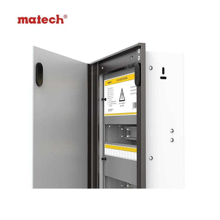 Electric control enclosure junction box electrical panel cabinet door  with padlock