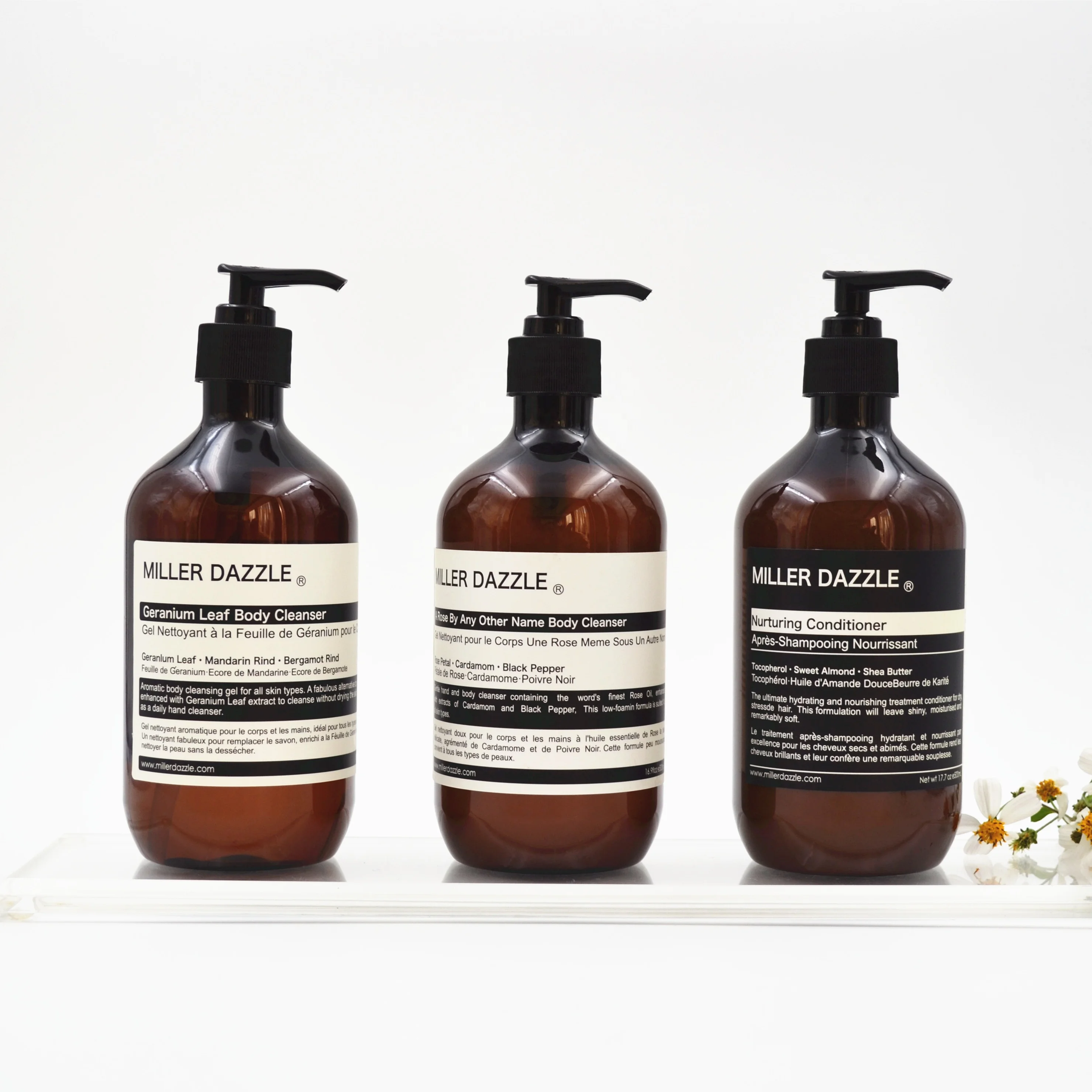 500ml PET Bottle with Pump For Bath Gel, Conditioner, Body Lotion and Conditioner