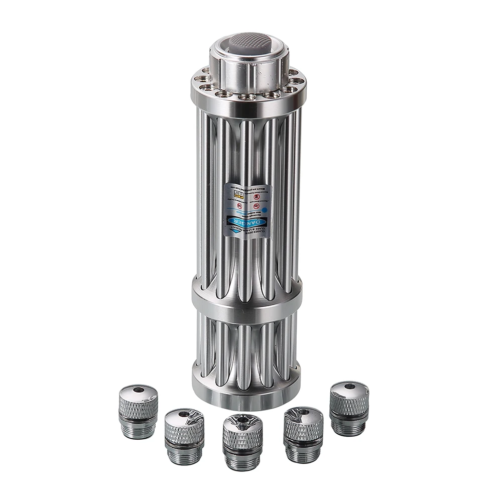 Самые популярные голубые Лазерные указки длиной волны 450 нм в форме Гатлинга