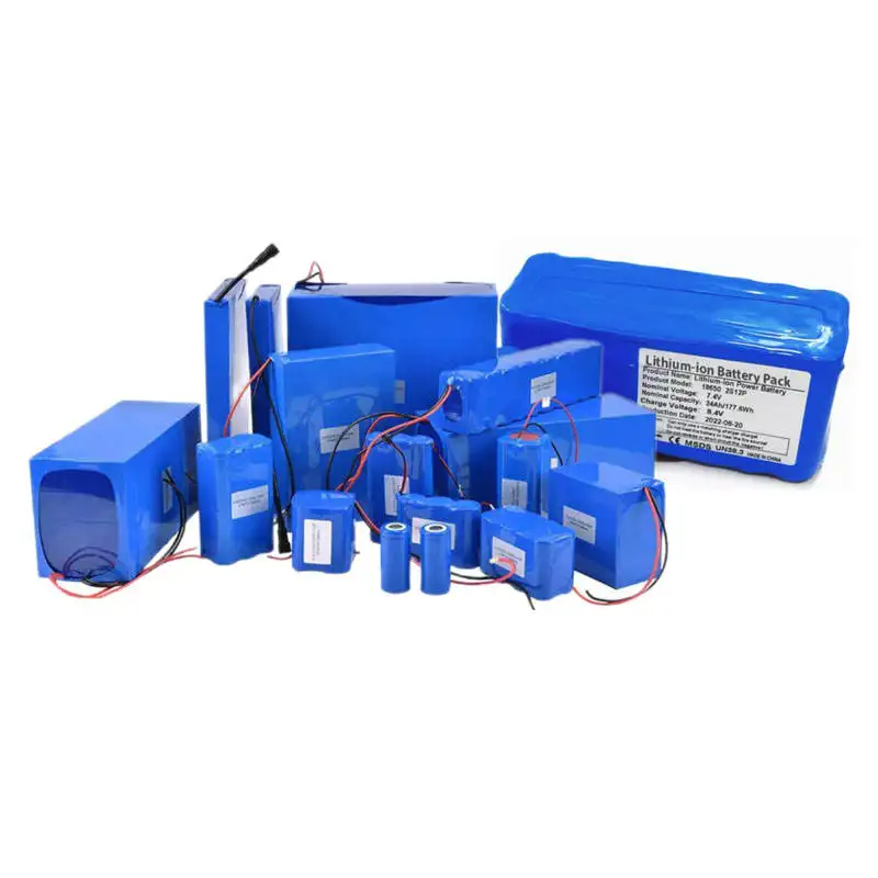 OEM Small Rechargeable 2200mah  3.7v 12V 24v 36V 12Ah 24Ah 36Ah  18650 Lithium Battery Lithium Ion Batteries