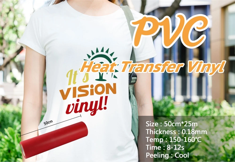 
Heat transfer pvc vinyl poly flex vinilo textil 