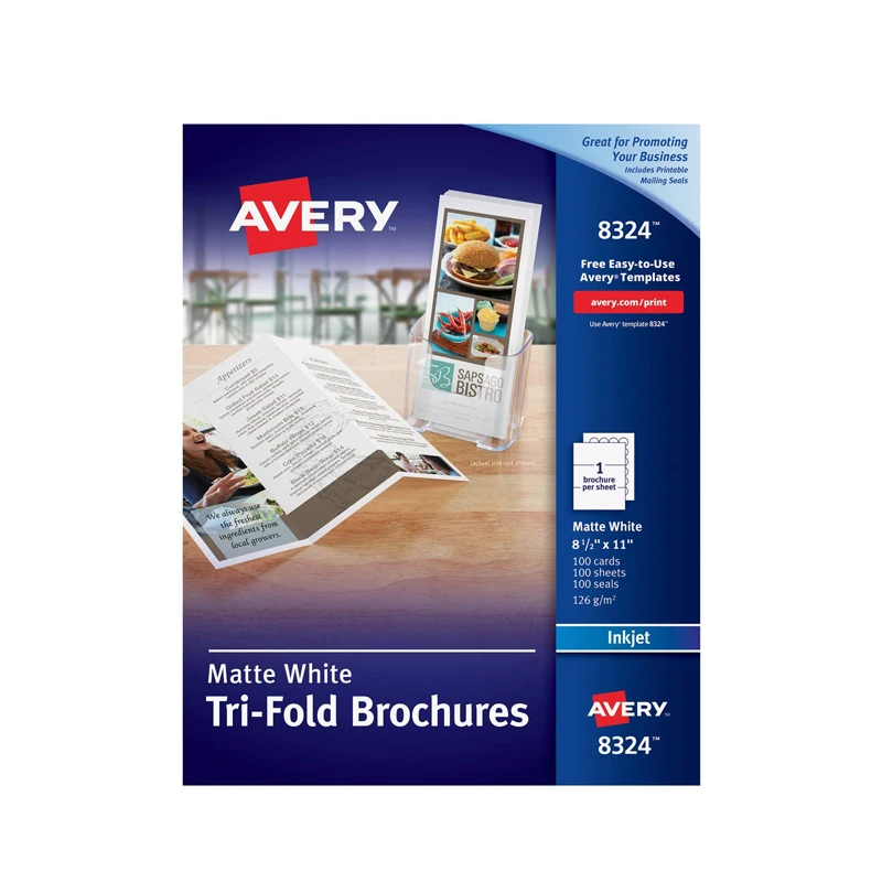 
Customized Menu Introduction Multipage Manual Custom Designed Advertising Folding Brochure 