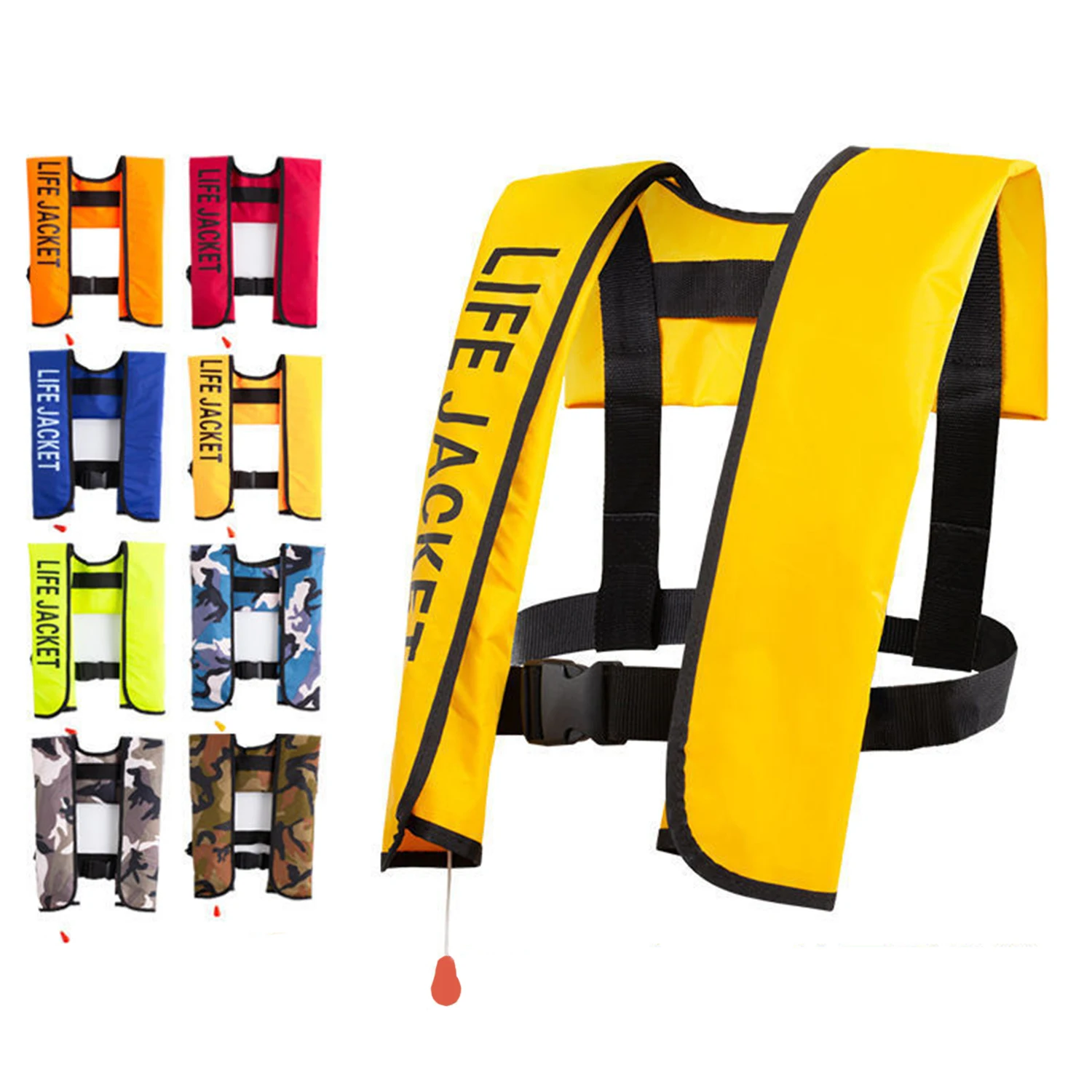 Спасательный спасательный жилет автоматическая надувная куртка спасательные жилеты для плавания и