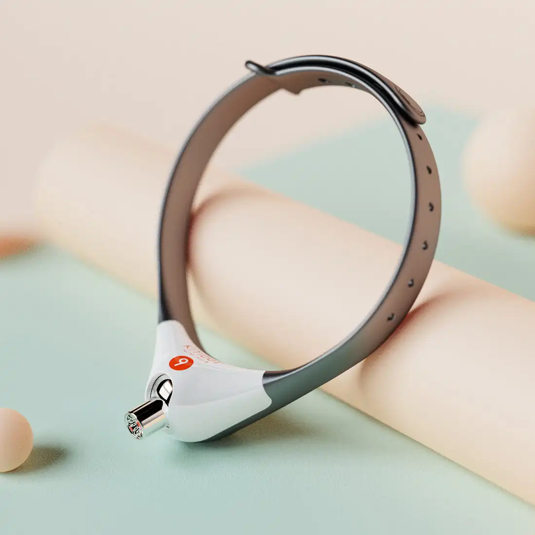 Cheerble KiTiDOT Amusing Collar Wearable Laser Cat Toy Micro-USB Charging Tailored Fit for Cats & Kittens Cat Laser Toy