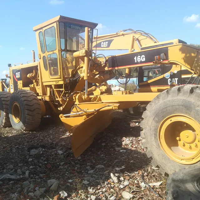 Annual top selling High In Demand Used 16G Motor Grader machine good quality hot sale in shanghai