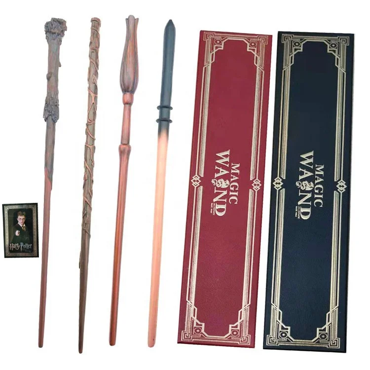 56 Different Models Harry Magic Potter Wand Steel Core Metal Core Wizard Wand With Gift Box Packing