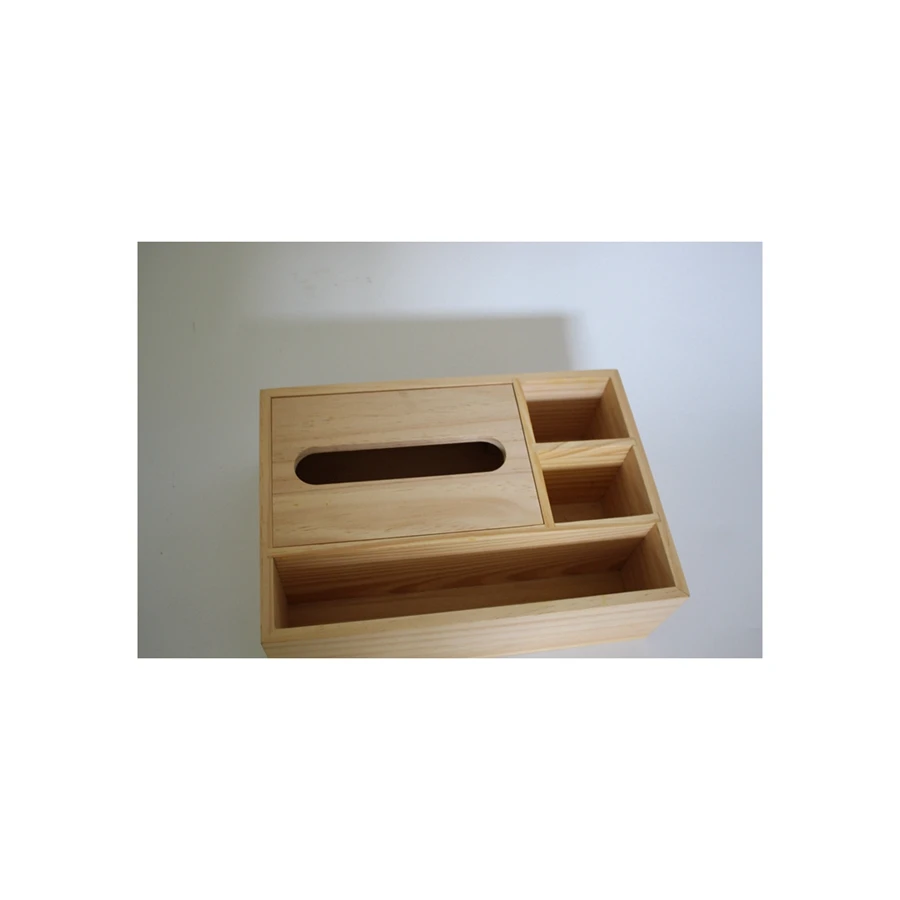 Sell well new type popular product custom tissue box set wooden pumping box