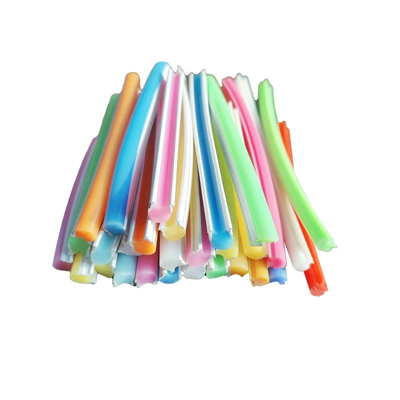 Pure Silicone 6mm 8mm 12mm Split Separate Silicone Neon Strip 12v Silicone Led Neon Tube Neon Lights