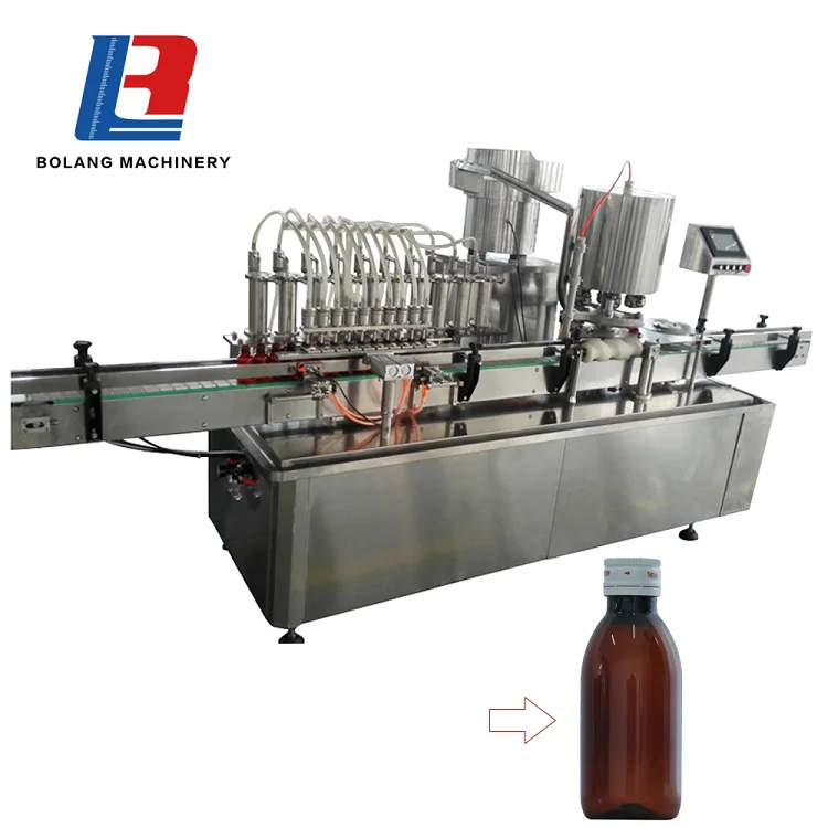 Hot sale glass and plastic bottle automatic liquid filling machine/ pot filling machine