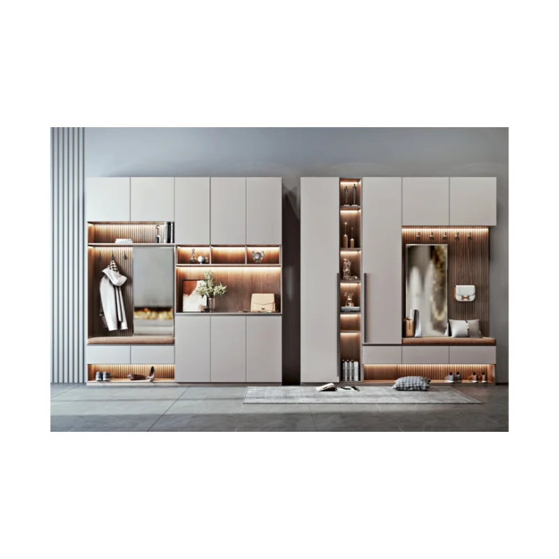 Modern design style entry cabinet Shoe cabinet Multi-layer shoe rack storage for the living room shoe rack cabinet