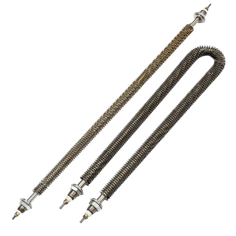 cooling fin Heating tube dry heating tube for oven Fin heating pipe double-headed electric tube