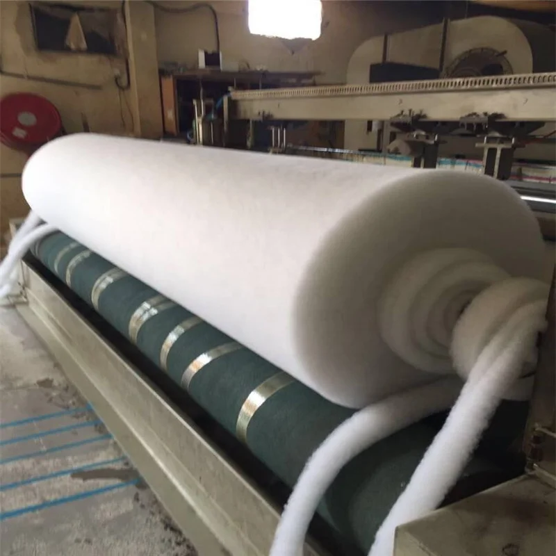 Nonwoven machine polyester wadding production line