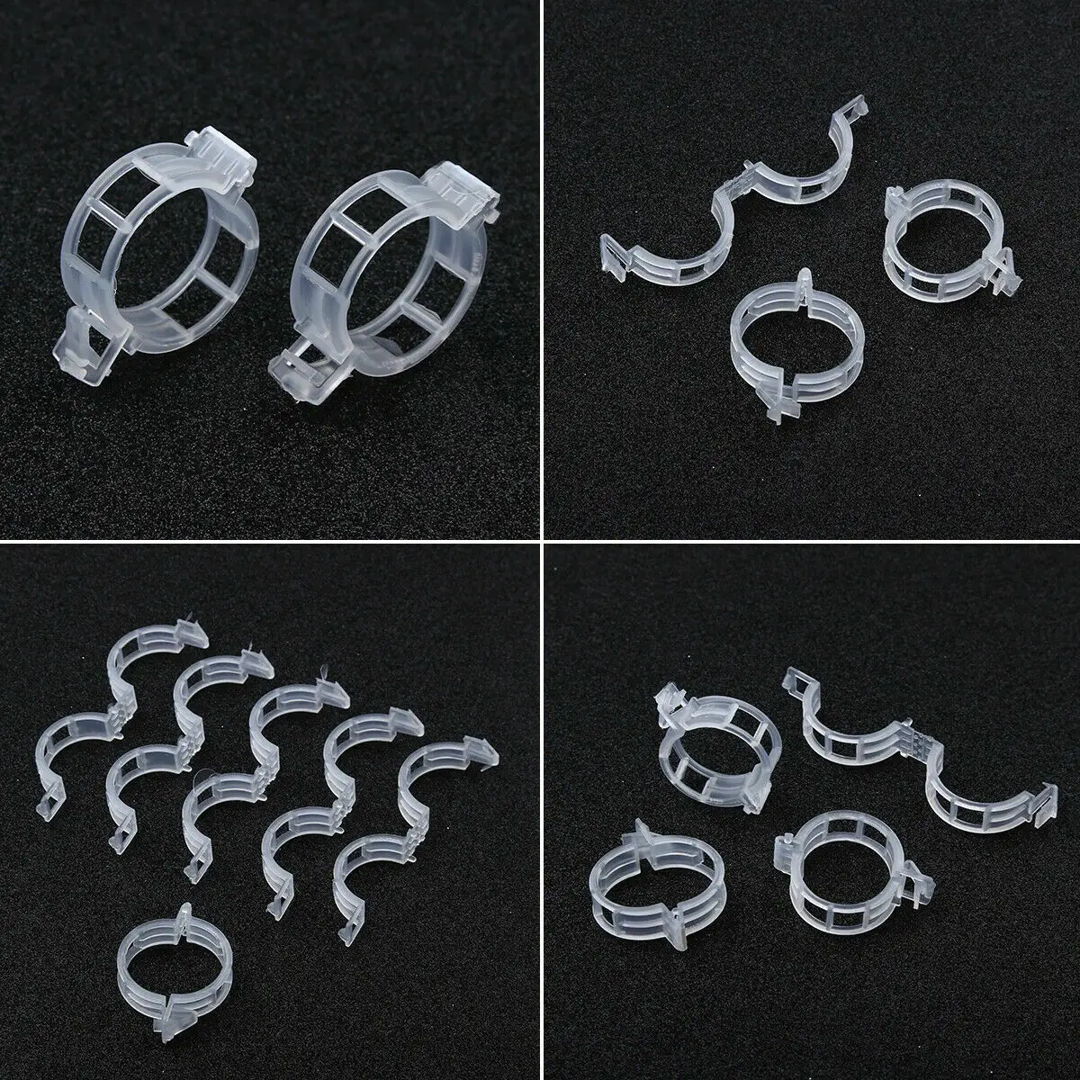 50PCS/Bag Pack Plant Support Clip Useful Tomato Veggie Garden Trellis Twine Greenhouse