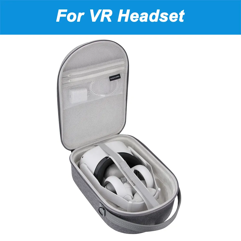 New Design High Quality VR Headset Glasses Portable EVA Hard Bag Case for Oculus Quest 2