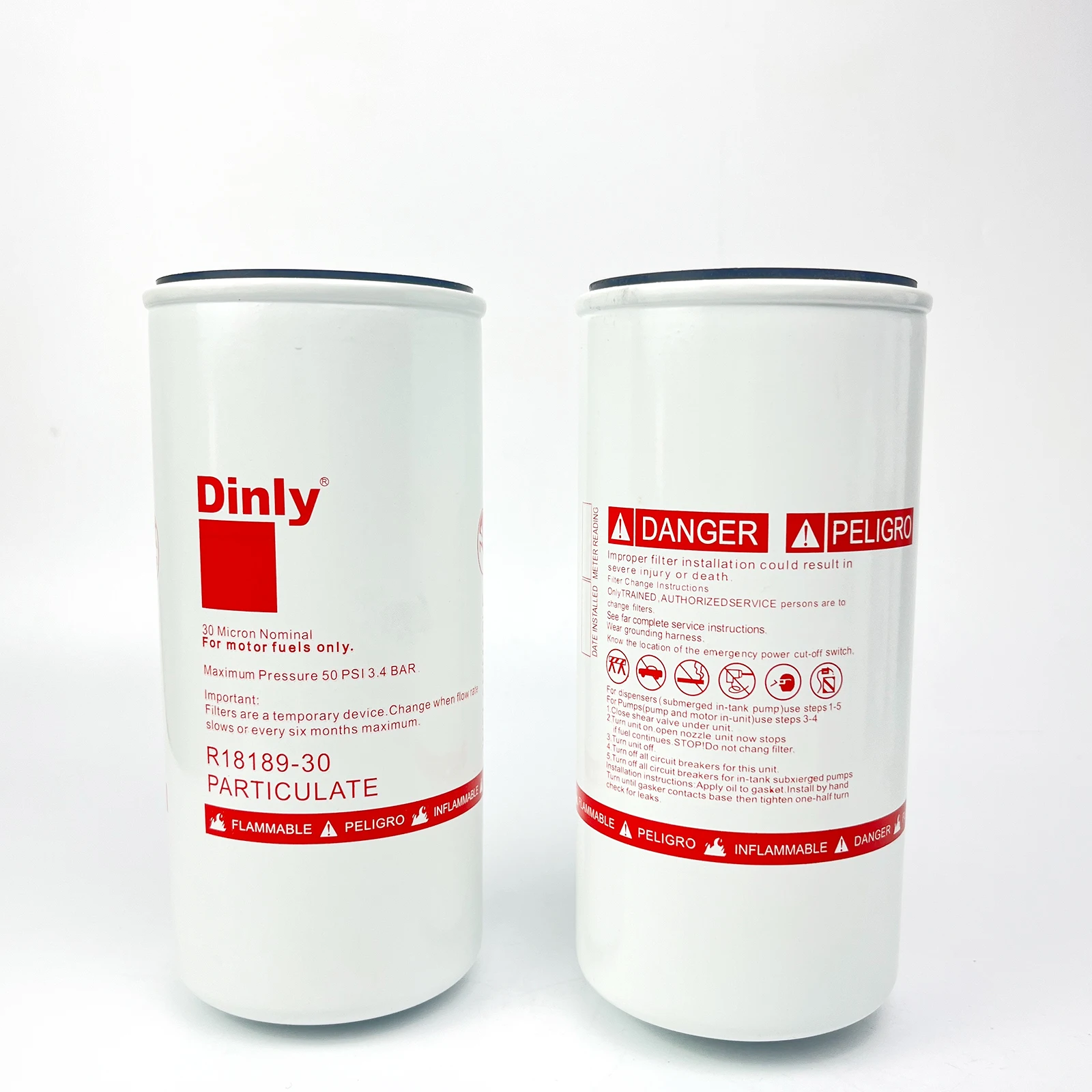 Hot Sale High Quality Cartridge Oil Filter R18189-30L Fuel Dispenser Filter Oil Fuel Strainer