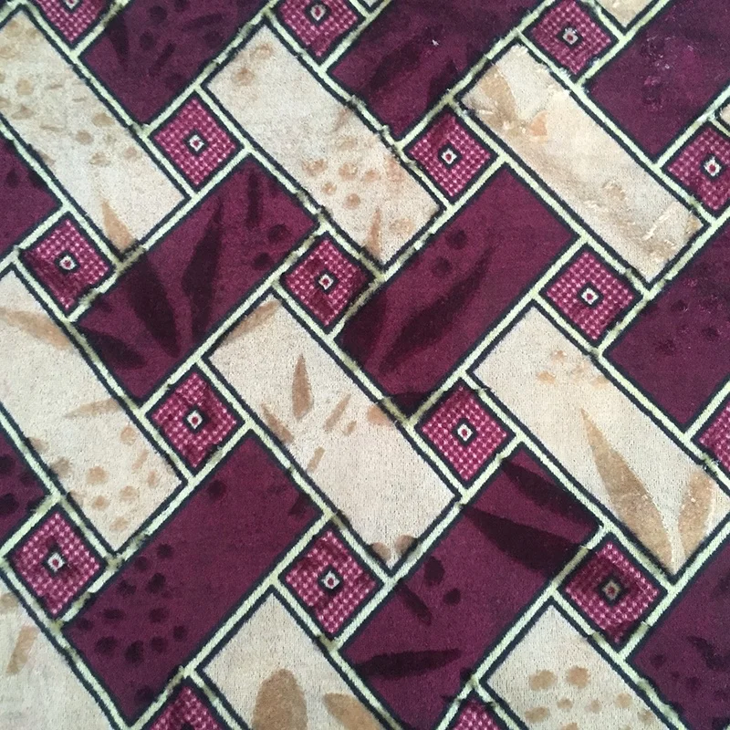 Leda Best price Guinea Bissau style 100% polyester interlock fabric