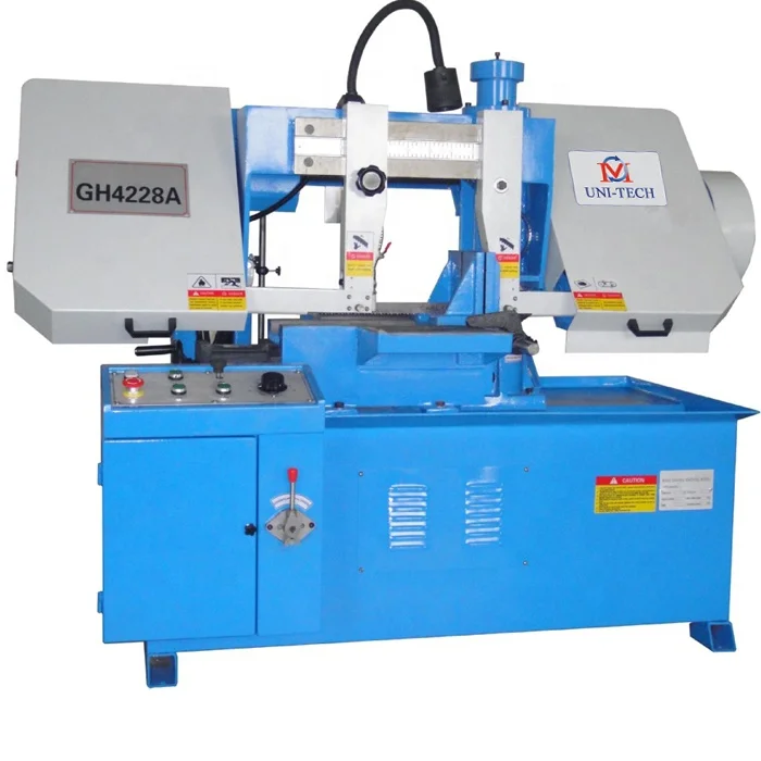 GH4228A double column band sawing machine metal cutting sawing machine