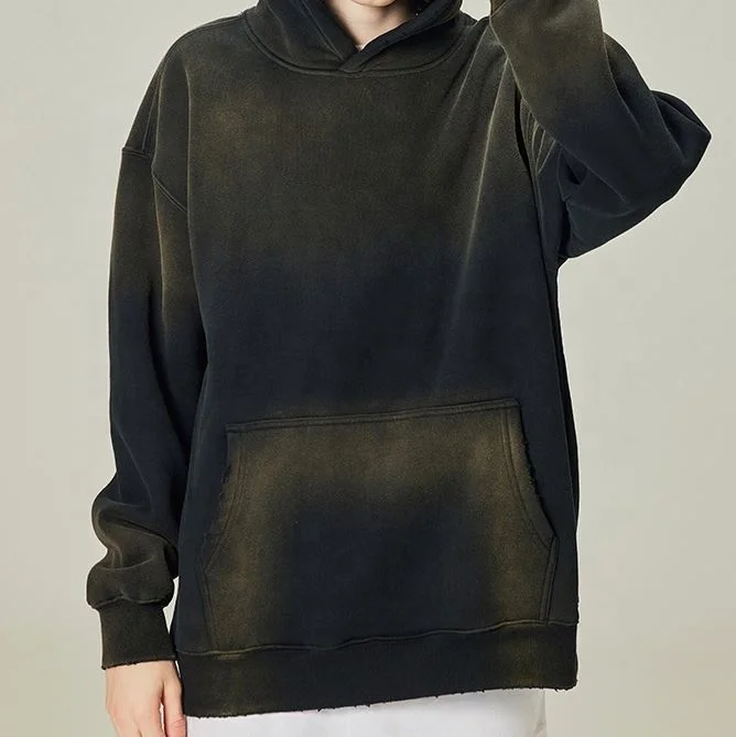 blank high quality plus size hoodies wholesale custom logo gym fitness hoodie manufacturers fleece fabric oversized men hoodie